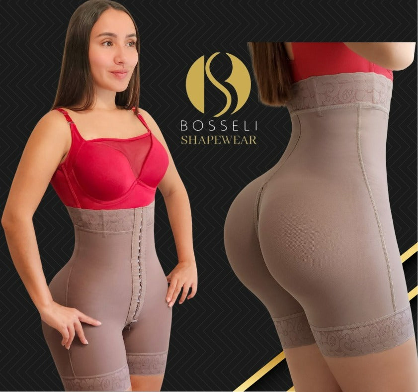 BOSSELI SHAPEWEAR COSTILLERO GAFETE COLA PREHORMADA FAJA 100%COLOMBIANA.