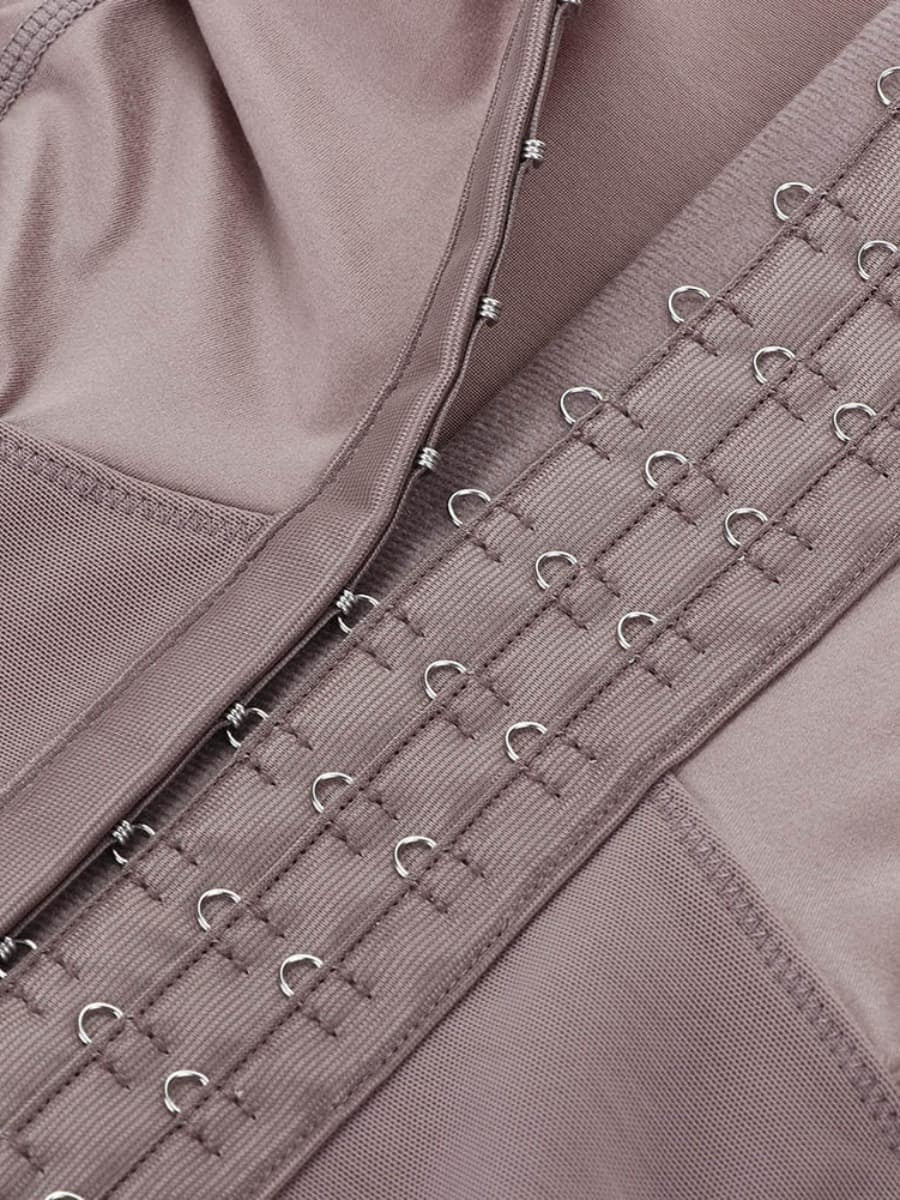 Ultimate Stretch Nude Hooks shaping girdles without crotch and without padding, available in plus size.