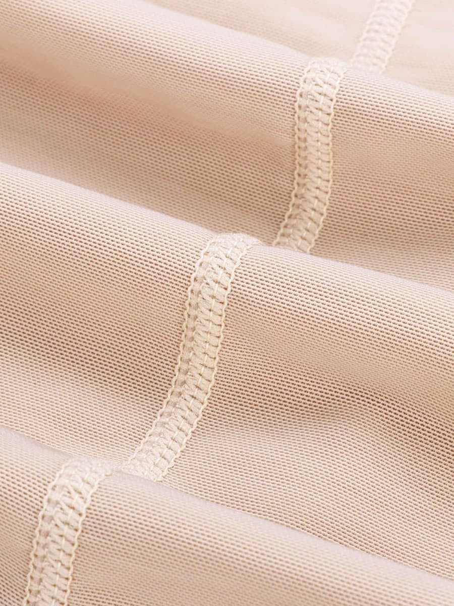 Ultimate Stretch Nude Hooks shaping girdles without crotch and without padding, available in plus size.