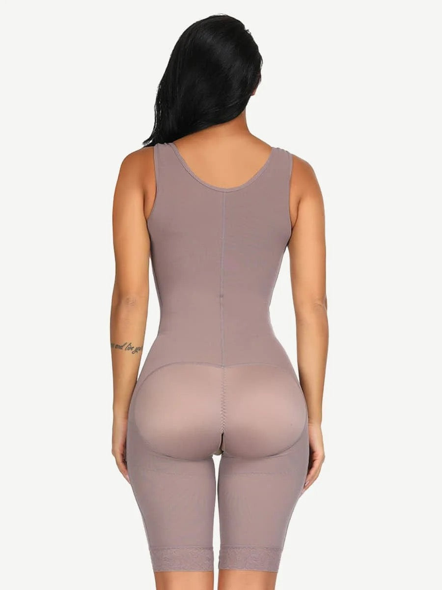 Ultimate Stretch Nude Hooks shaping girdles without crotch and without padding, available in plus size.