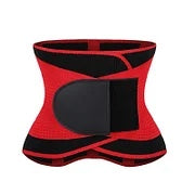 Red 3-Layer Neoprene Waist Trainer Sauna Belt Curve-Creating. (Copia)