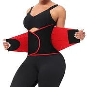 Red 3-Layer Neoprene Waist Trainer Sauna Belt Curve-Creating. (Copia)